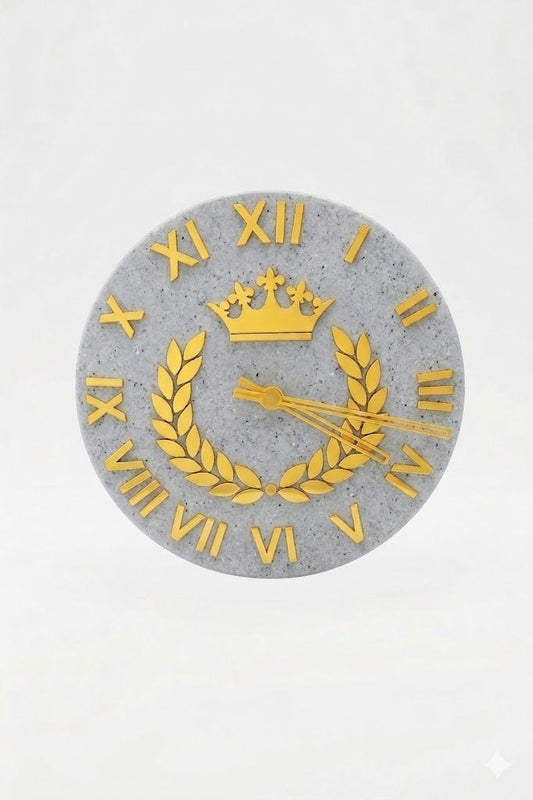 Wanduhr „AURELIS“ Kollektion | Imperiales Relief-Design (25 cm) - NextStep Creations