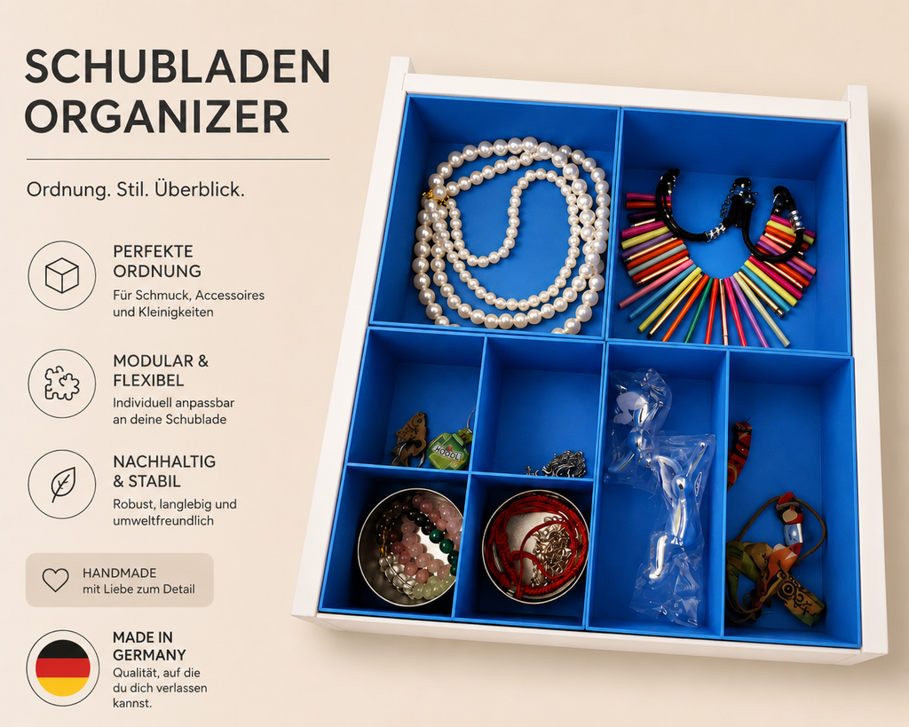 Kallax Schubladen Einsatz – 1, 2 oder 4 Fächer – Ikea Kallax Organizer