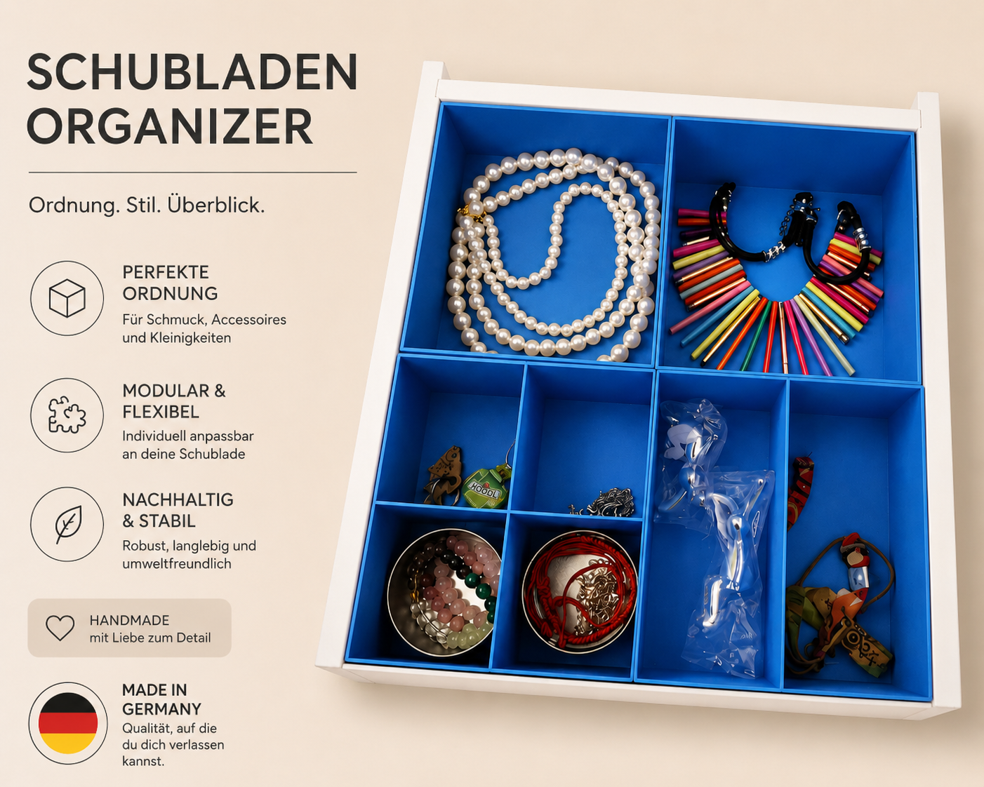 Kallax Schubladen Einsatz – 1, 2 oder 4 Fächer – Ikea Kallax Organizer