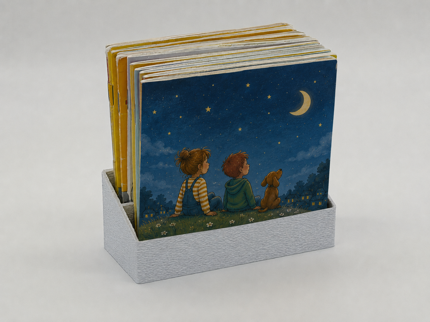 Pixi Bücher Box aus PLA – Aufbewahrung für Pixi Bücher | Kinderzimmer Ordnung