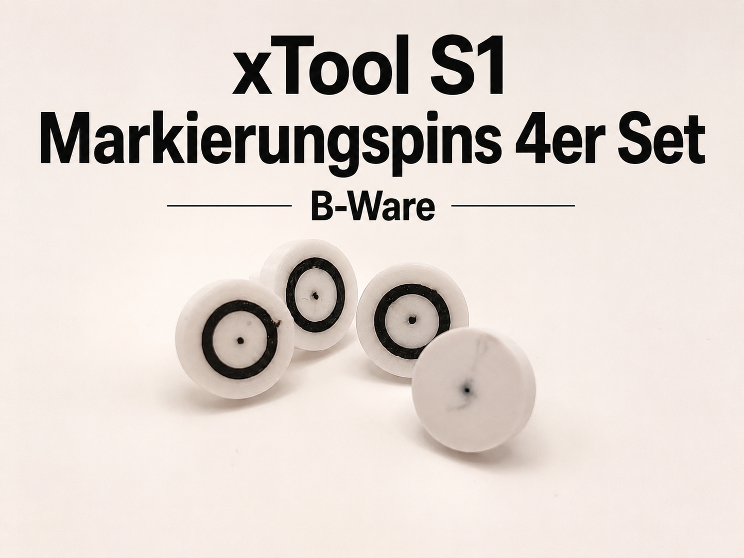 xTool S1 Kalibrierpins – Markierungspins für Honeycomb Panel (4er-Set)