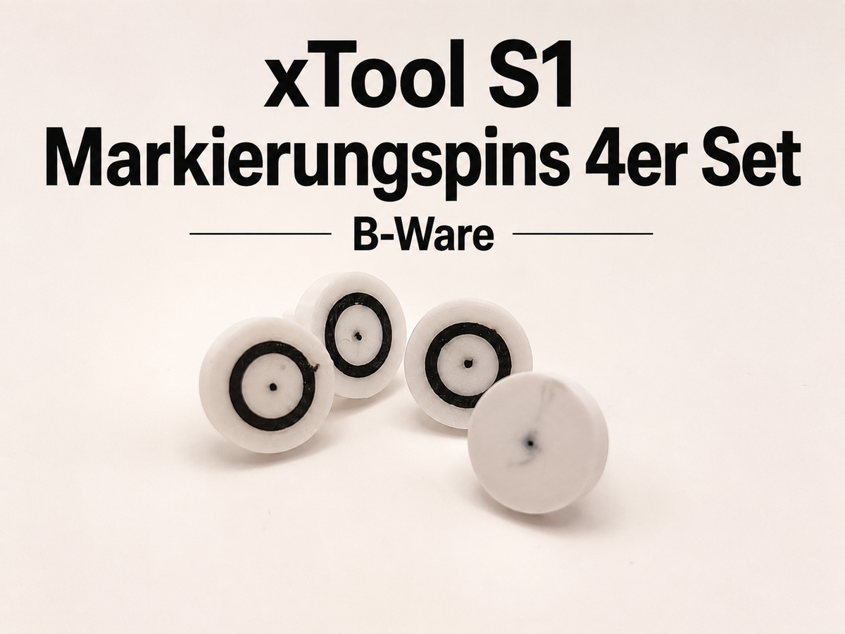 xTool S1 Kalibrierpins – Markierungspins für Honeycomb Panel (4er-Set)