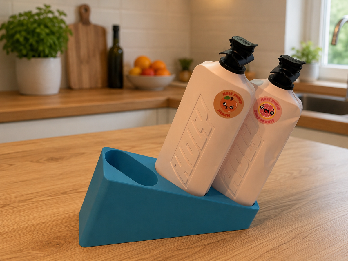 Organizer für HOLY Sirup Flaschen | Nie wieder Flaschenchaos