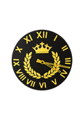 Wanduhr Relief | 25 cm mit dezenter Reliefoptik - NextStep Creations