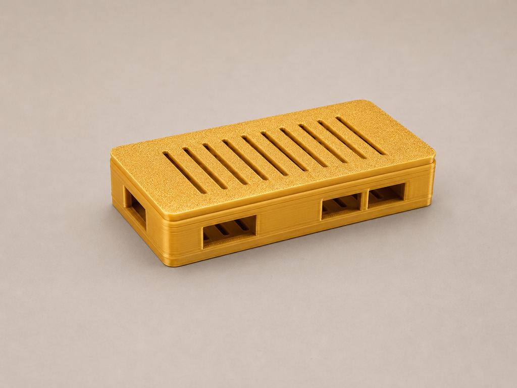 Raspberry Pi Zero 2 W Case | Snap-Fit, Tool-Free Assembly, 8 Colors