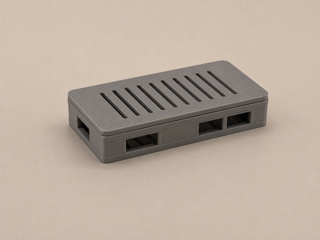 Raspberry Pi Zero 2 W Case | Snap-Fit, Tool-Free Assembly, 8 Colors