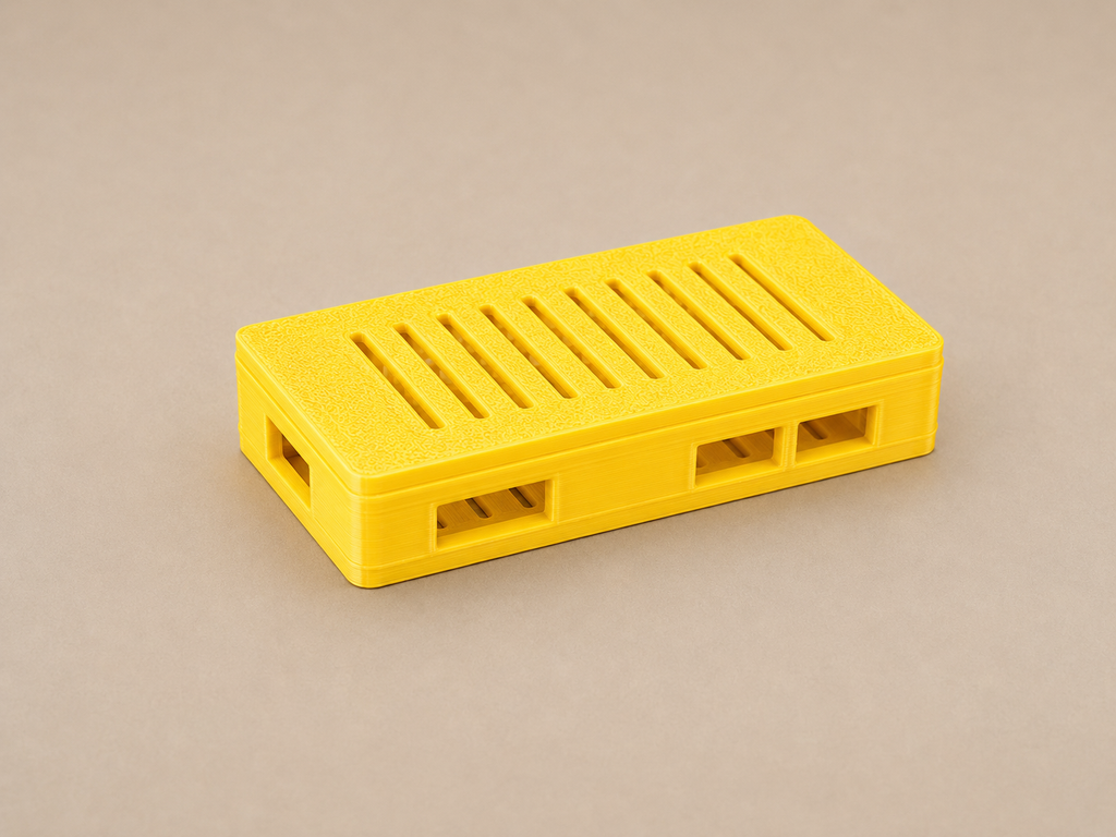 Raspberry Pi Zero 2 W Case | Snap-Fit, Tool-Free Assembly, 8 Colors