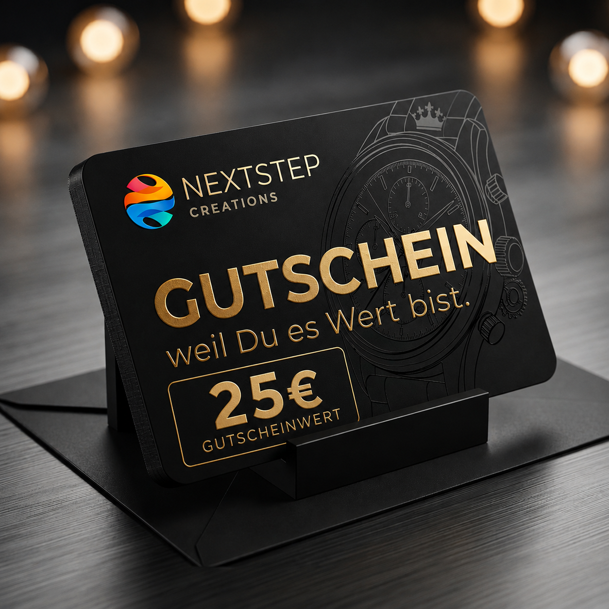 Gutschein - Präzision verschenken. Absolute Freiheit wählen.