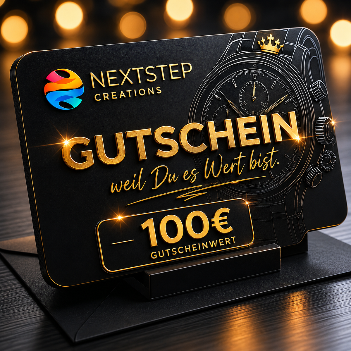 Gutschein - Präzision verschenken. Absolute Freiheit wählen.