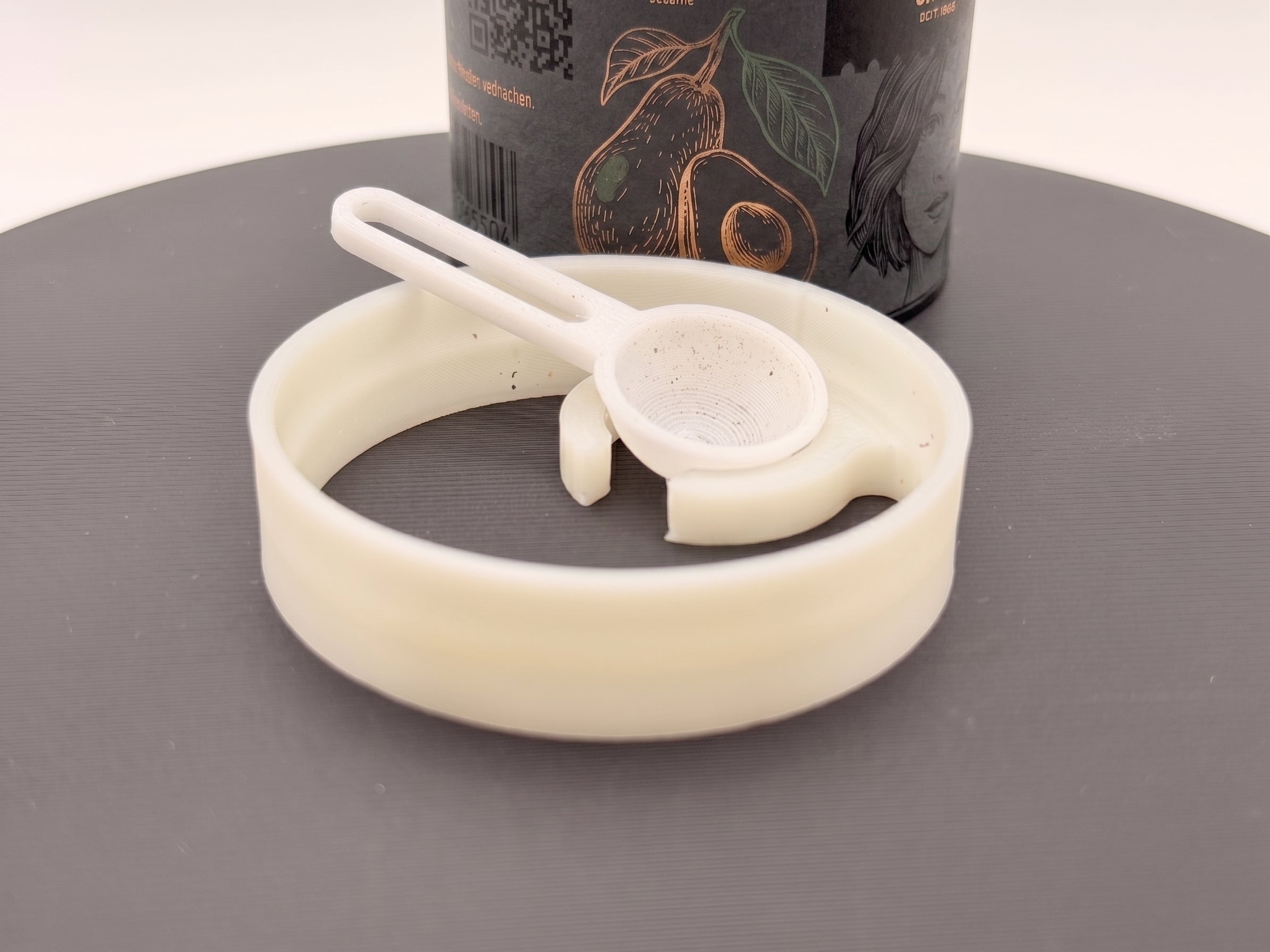 Scoop Holder mit Dosierlöffel – kompatibel mit Just Spices & Kania