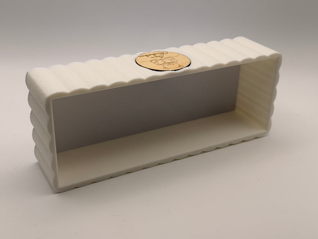 Lesemaus Box mit graviertem Holzemblem – personalisiert mit Name & Wunschtier | Kinderzimmer Ordnung