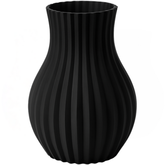Minimalistische Design-Vase „Rillenschliff“ - NextStep Creations