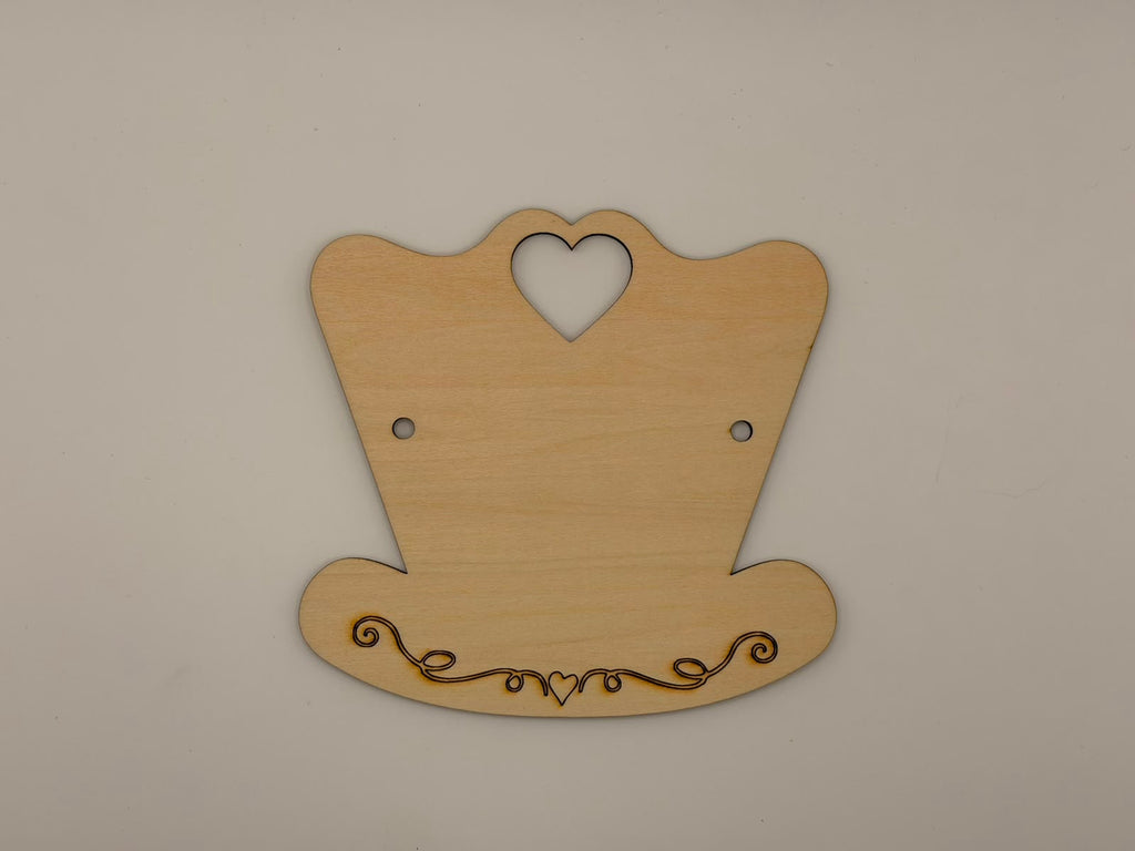 Personalisierte Mini-Wiege aus Holz mit Namensgravur