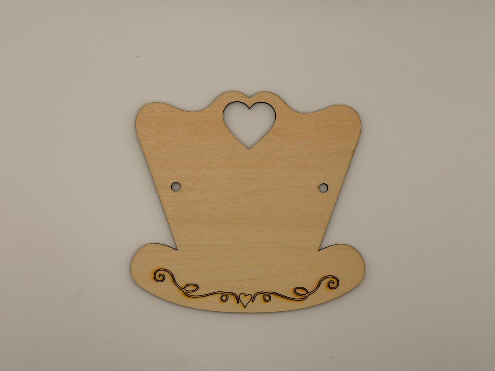 Personalisierte Mini-Wiege aus Holz mit Namensgravur