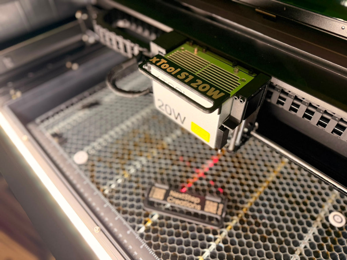 LaserGrip für xTool S1 2W IR, 20W & 40W – werkzeugloser Modulgriff