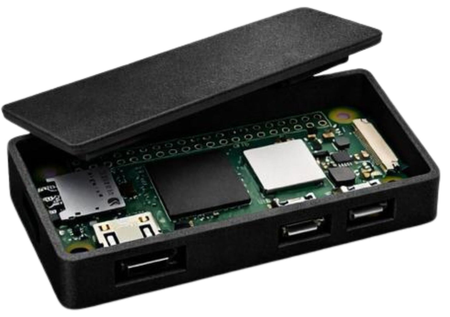 Raspberry Pi Zero 2 W Snap-Fit Gehäuse - Werkzeuglose Montage - NextStep Creations