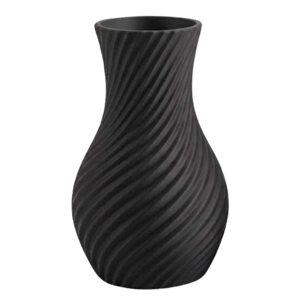 Design-Vase „Twist“ mit Spiralmuster – Minimalistisches Statement - NextStep Creations